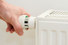 Exnaboe central heating installation costs